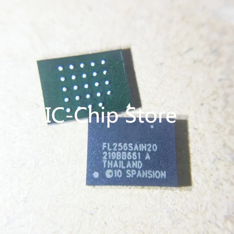 1 قطعة ~ 10 قطعة/الوحدة S25FL256SAGBHI200 FL256SAIH20 بغا جديد الأصلي
