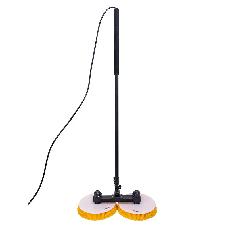 Electric Double Head Cleaning Brush Handheld Dual Power Photovoltaic Panel Cleaning Machine Solar Photovoltaic Panel Water