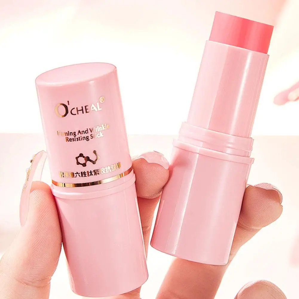 Six Peptide Face Cream Moisturizing Powder Stick Repair Anti Aging Deep Hydration Moisturizer Korean Whitening Fade Skin Care