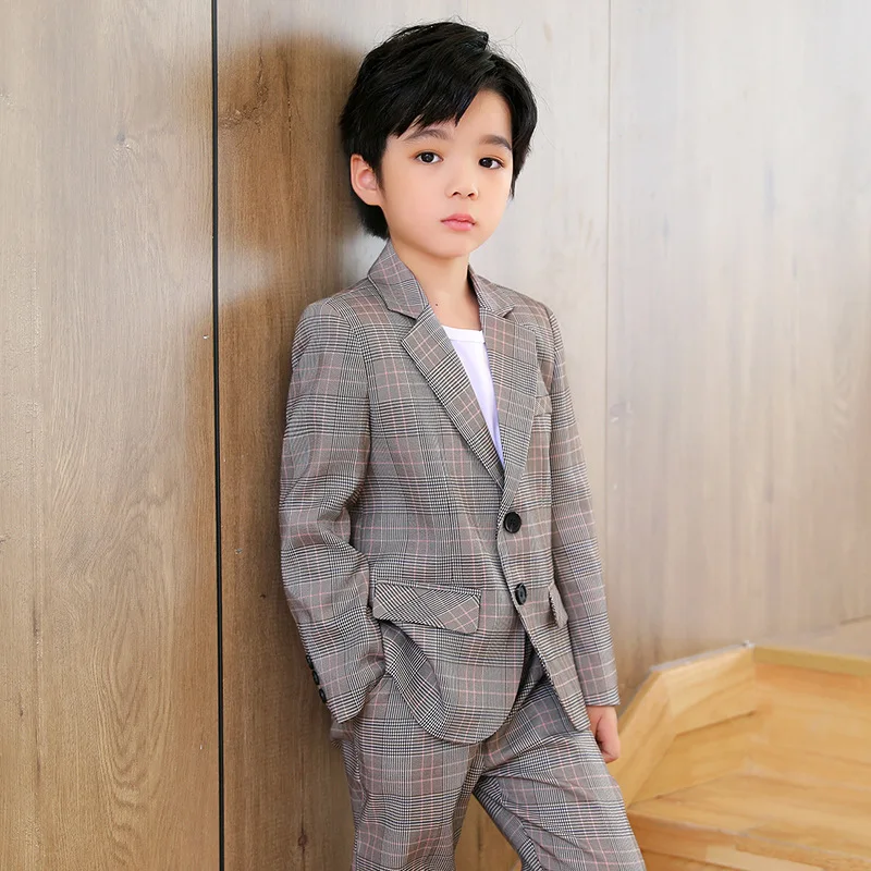 

New Arrival Boy Ceremonial Robe/Piano Performance Boy 3-piece Casual Suit/Birthday Party Casual Suit3454