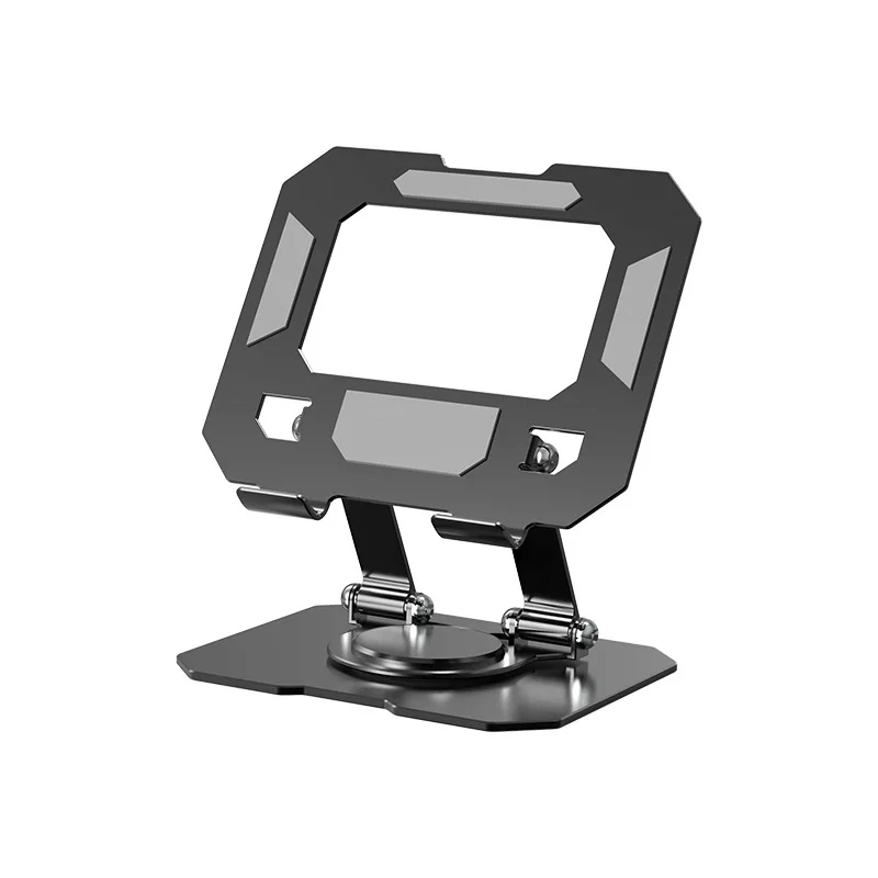 Metal foldable 360 ° rotating phone and tablet holder, perfect for binge-watching and games