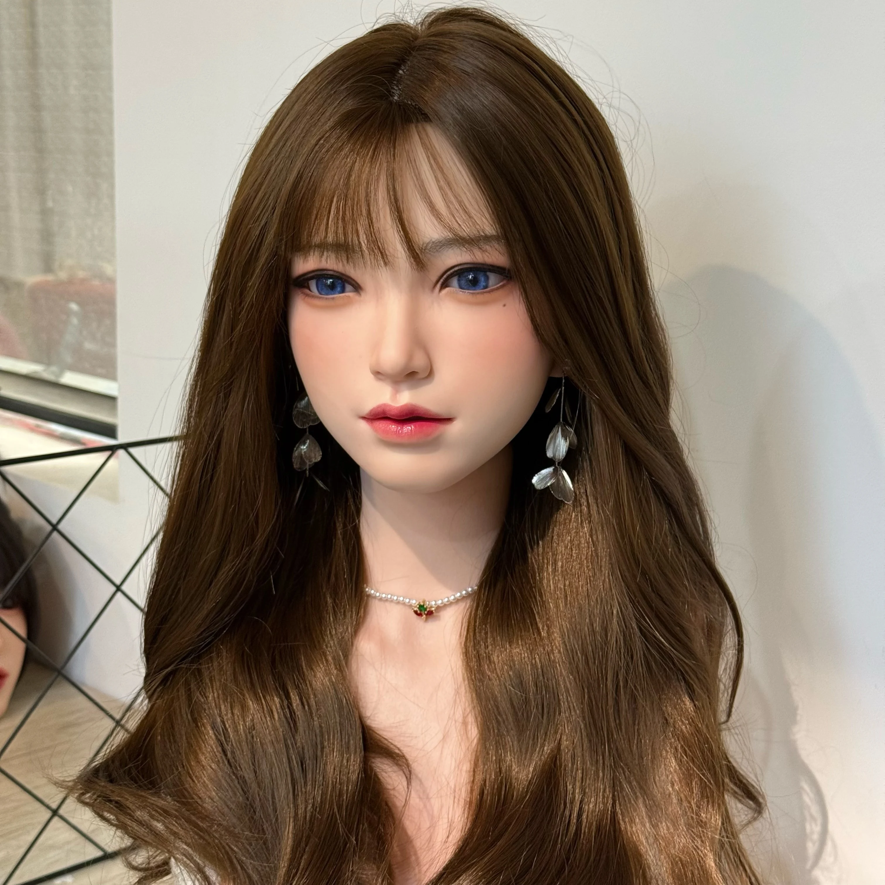 【Wonanii】New silicone head, beautiful makeup look，M16 screw interface，The same type of hair transplant and eyes，For collection p