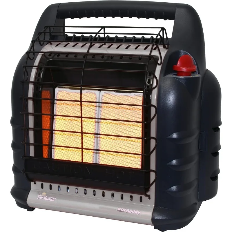 

Mr. Heater F274830 MH18BRV Big Buddy Grey Indoor-Safe Portable RV Propane Heater (4,000 , 9,000 and 18,000 BTU)