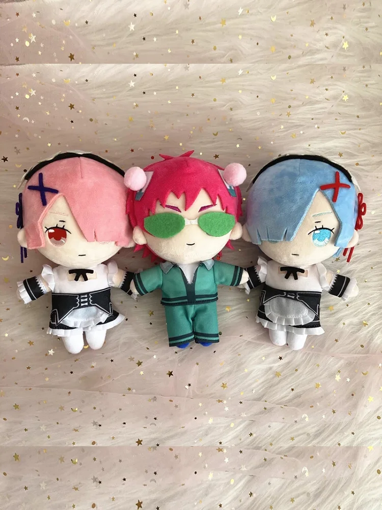 Anime The Disastrous Life of Saiki K. Saiki Kusuo Cosplay Doll Plush Stuffed Cushion Throw Pillow Toy Boy Girl's Xmas Gift