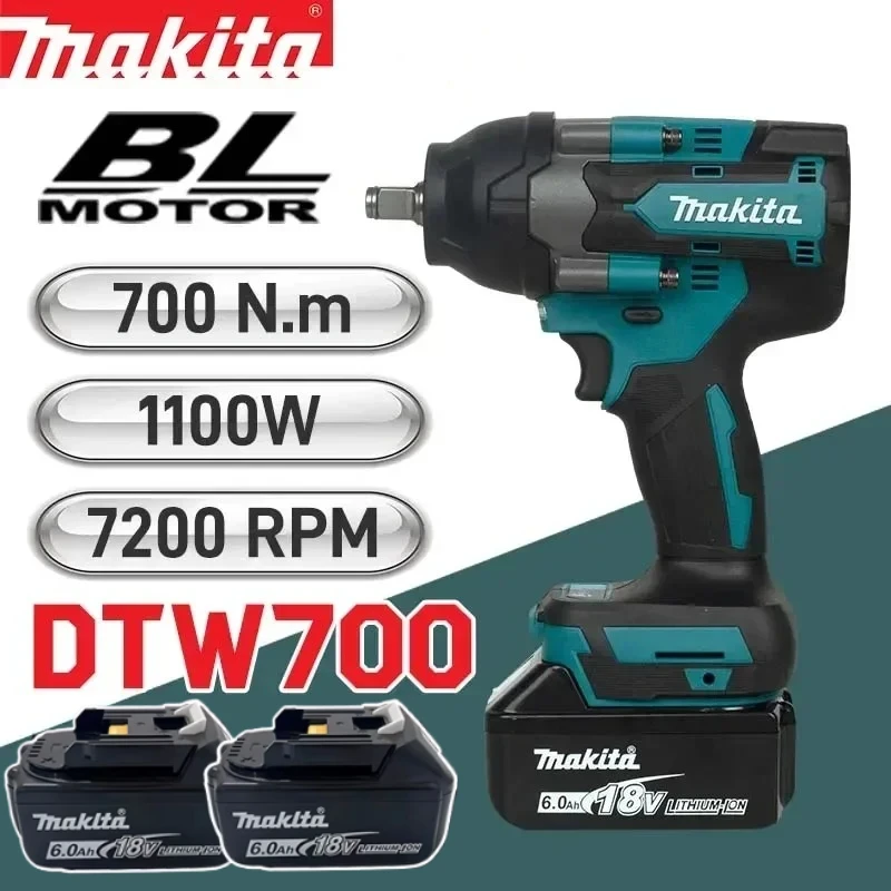 

Makita DTW700 Brushless Electric Large Torque Wrench Cordless Drill Screwdriver Free Delivery Power Tool