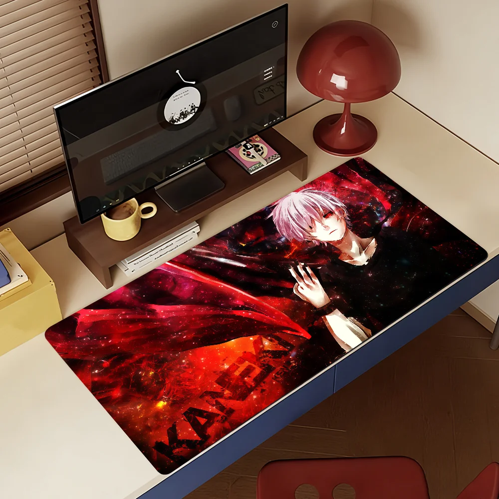 

Comic Tokyo Ghoul Mouse Pad Non-slip Rubber Gamer Balance Computer Mat Decoracion Deskmat Laptop Office Large