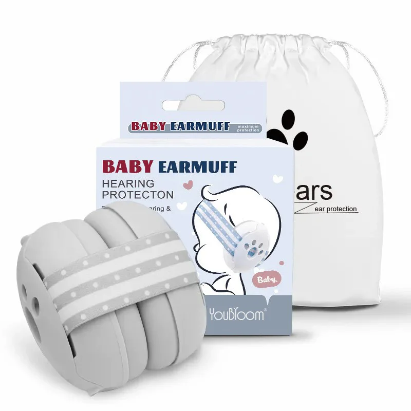 Baby Ear Protection for Babies and Toddlers Noise Reduction Earmuffs Baby Headphones Against Hearing Damage Improves Sleep Baby