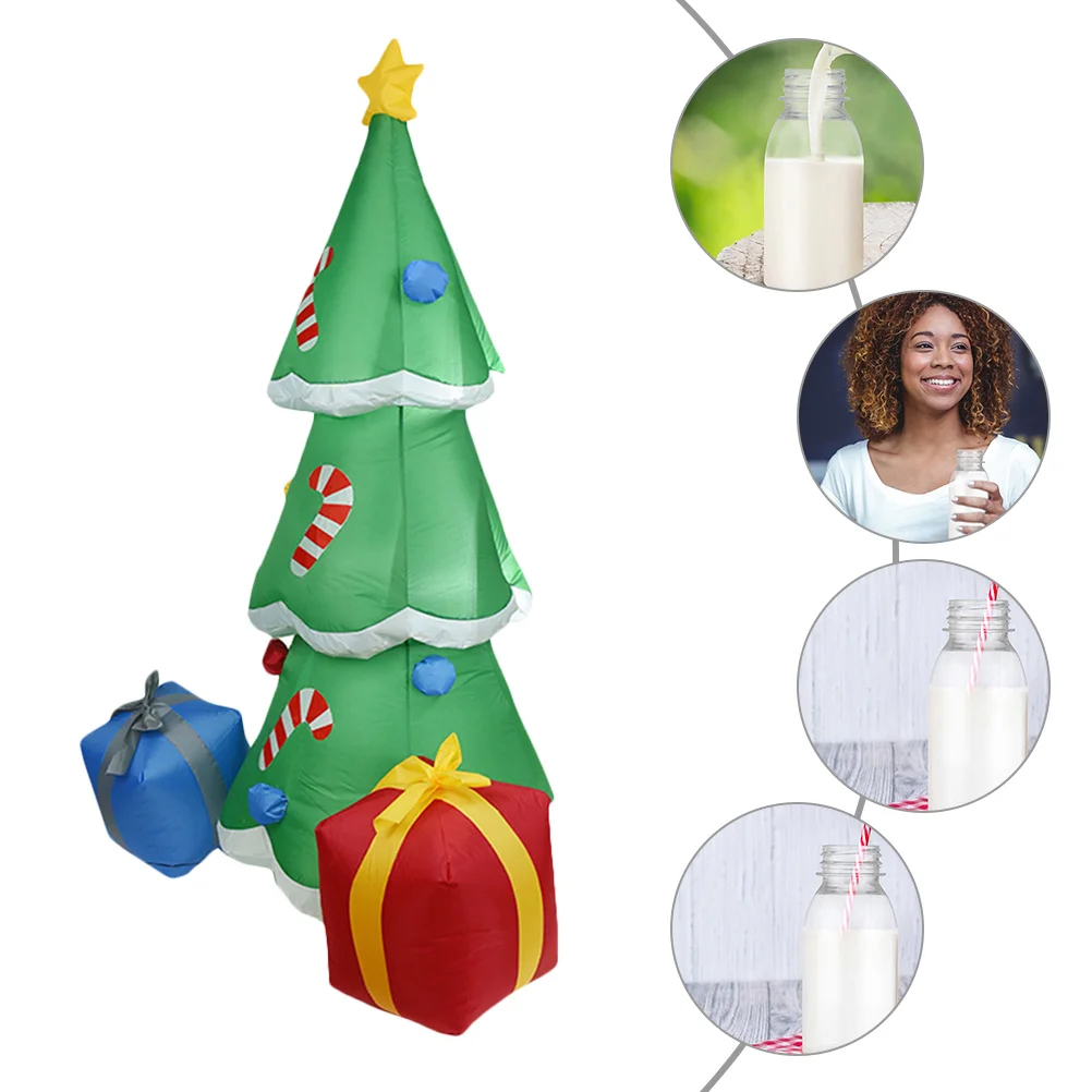 

20pcs Transparent Plastic Milk Storage Bottles 1000Ml Large Capacity Leakproof Beverage Containers For Juice Coffee Yogurt