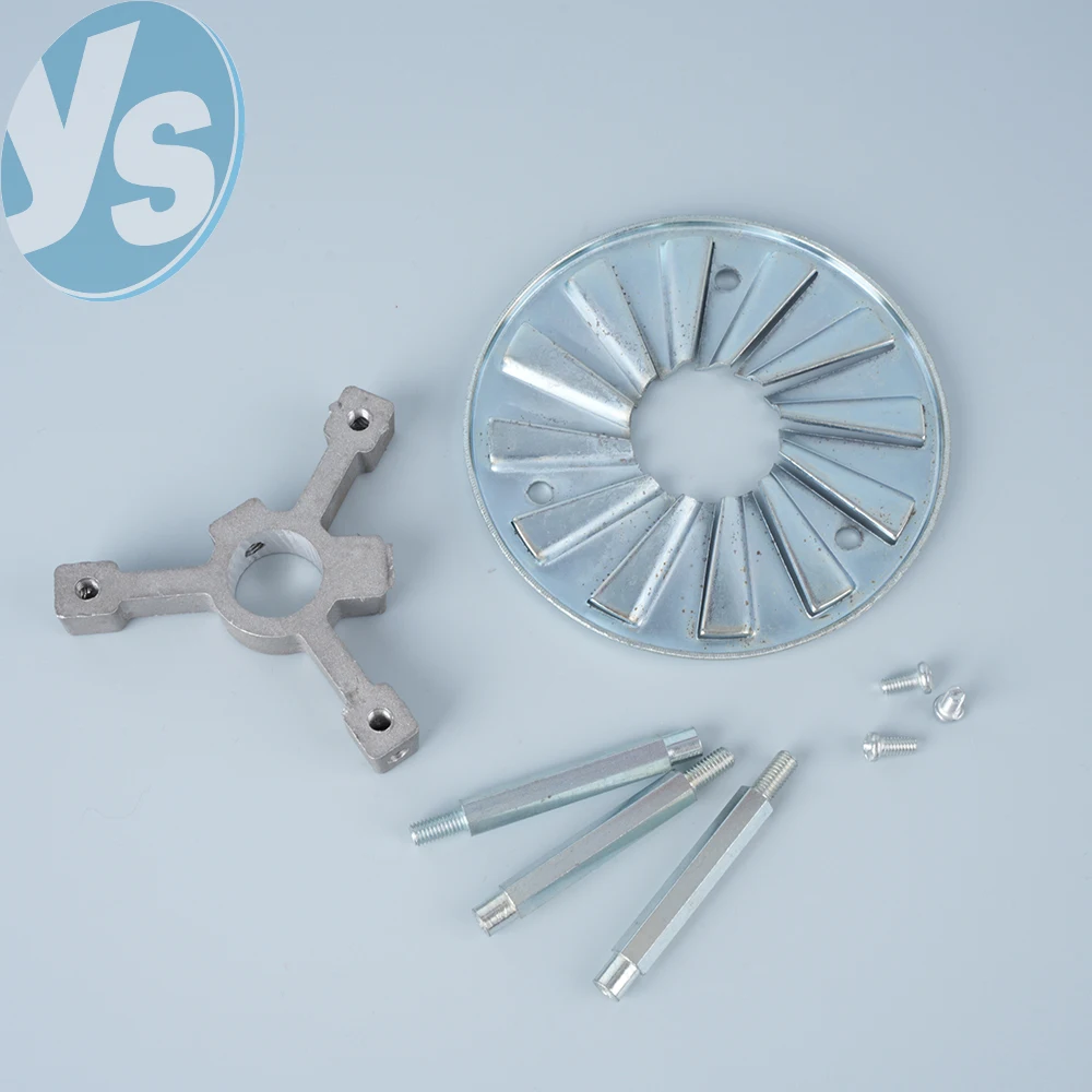 Stainless Steel Air Swirler Plate Flame Stabilizer Disc Fit CX6 Waste Oil Burner Siphon Full Cone Diesel Heavy Oil Fuel Nozzle