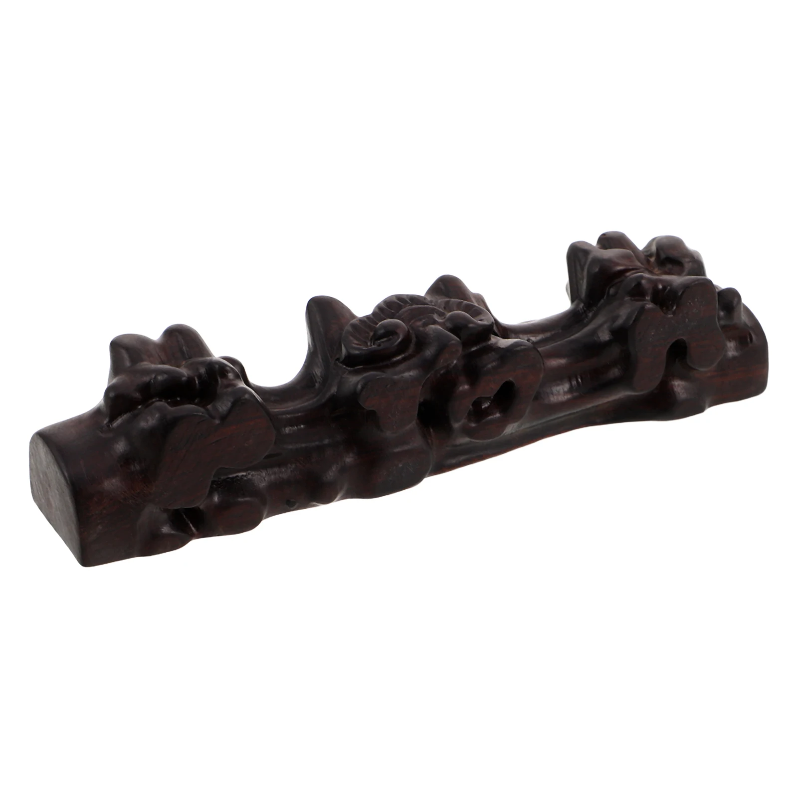 

Bamboo Flute Placement Stand Desktop Display Holder Bracket Woodwind Instrument Solid Wood Ancient Style Multifunctional Flute