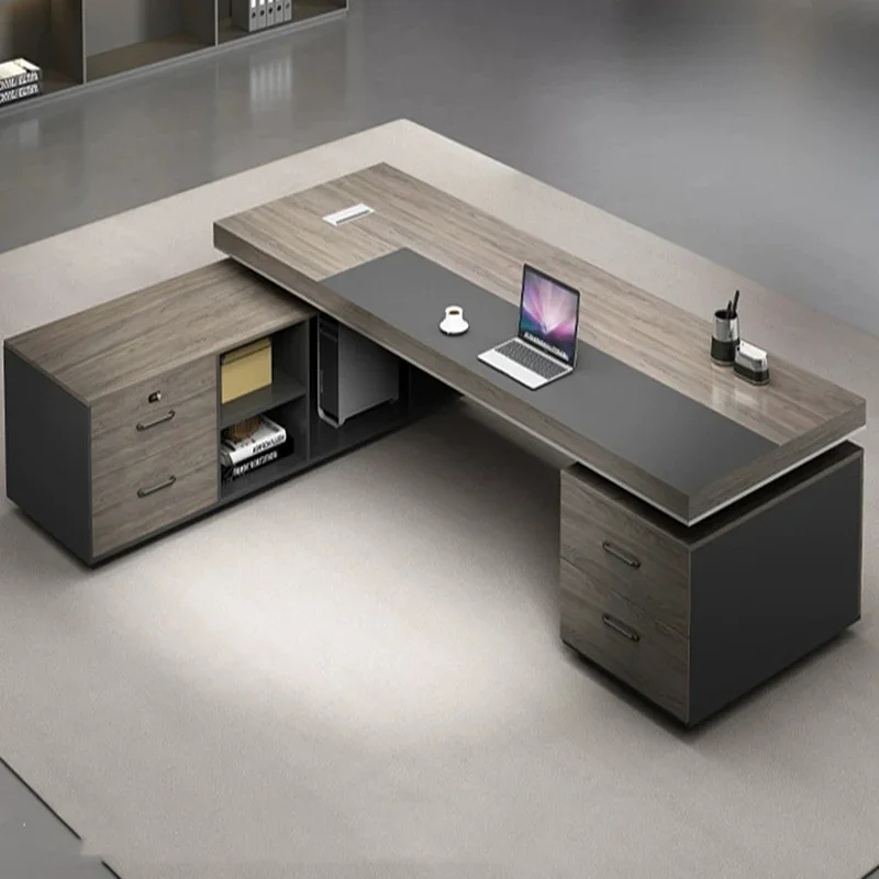 

Reception Gaming Monitor Office Desk Conference Cabinet Height School Office Desk Drawers Escritorio Esquinero Modern Furniture