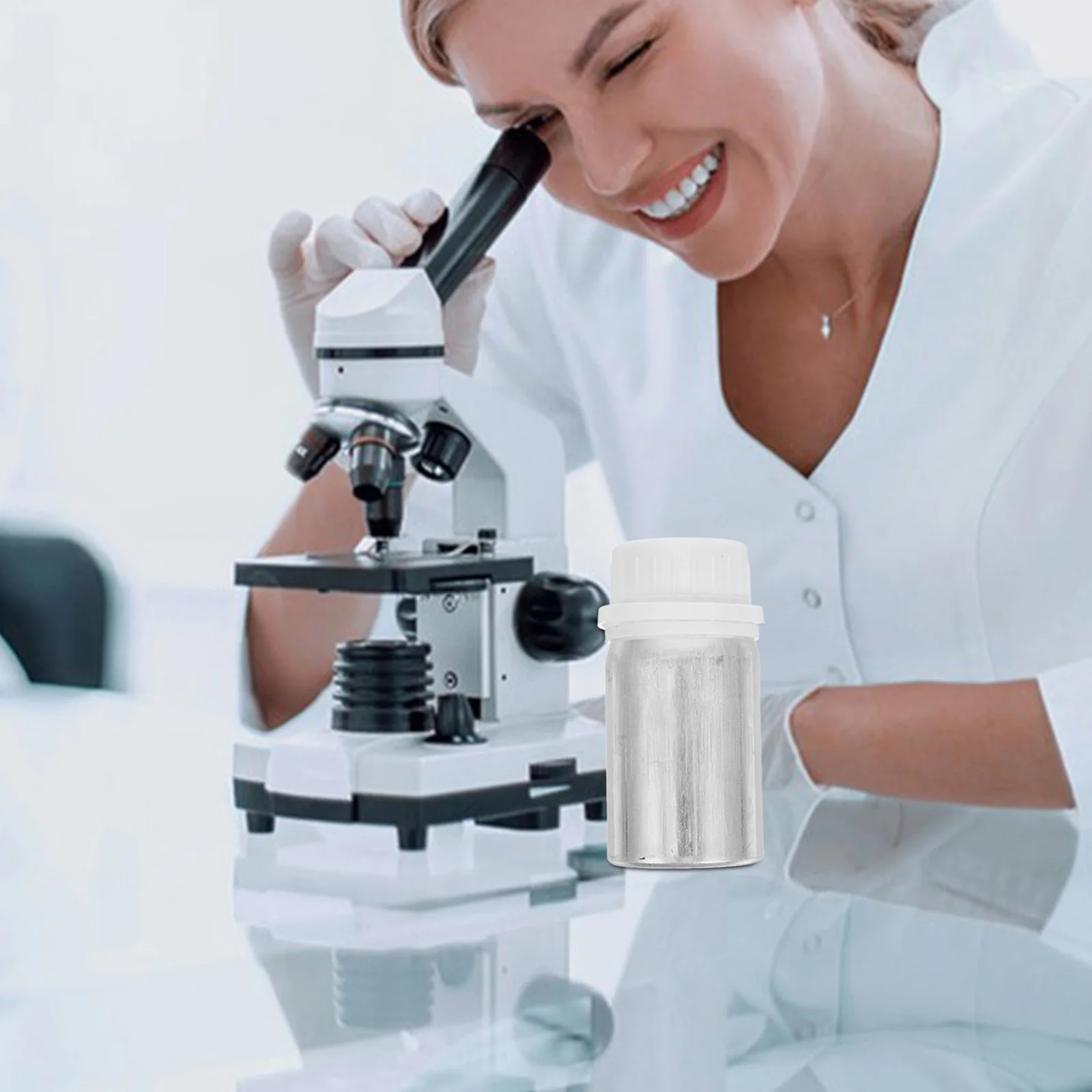 

Aluminum Vials Sample Bottles Liquid Laboratory Anti-theft 50ml Essential Oil