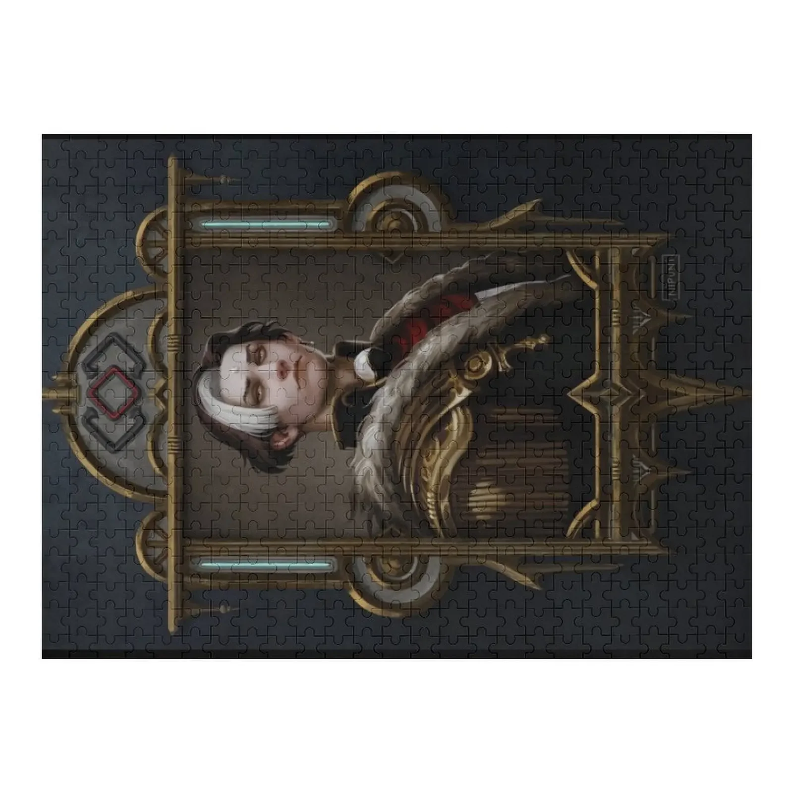 Solus zos Galvus framed portrait Jigsaw Puzzle Customized Gifts For Kids Jigsaw Custom Wooden Decor Paintings Puzzle