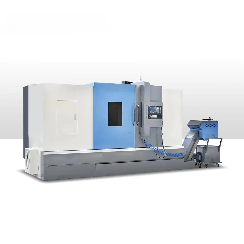 BoRui BR650 45° Slant Bed CNC Lathe with Y Axis  Live Tooling  High Precision High Duty Oblique Turning Center