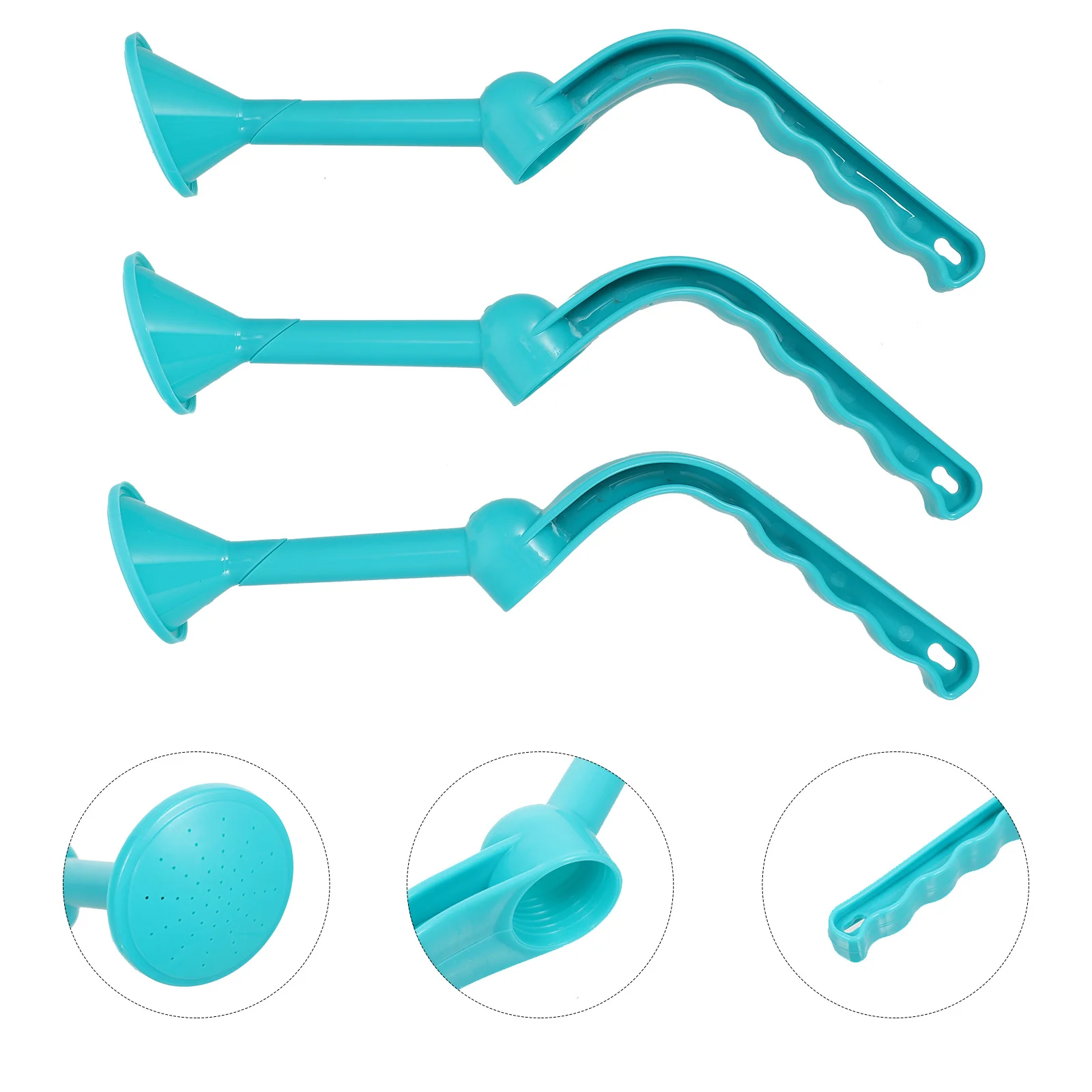 

3Pcs Plastic Watering Bottle Sprinkler Long Spout Kettles for Garden Succulents Indoor Outdoor Plant Care Durable Watering