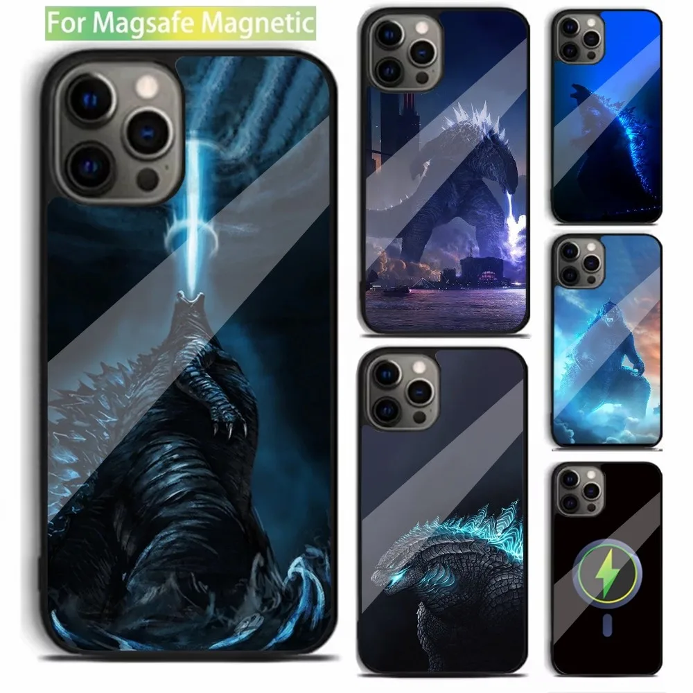 Japan Monster-G-Godzillas Phone Case For iPhone 16,15,14,13,12,11,Plus,Pro,Max,Mini Magsafe Magnetic Wireless Charging