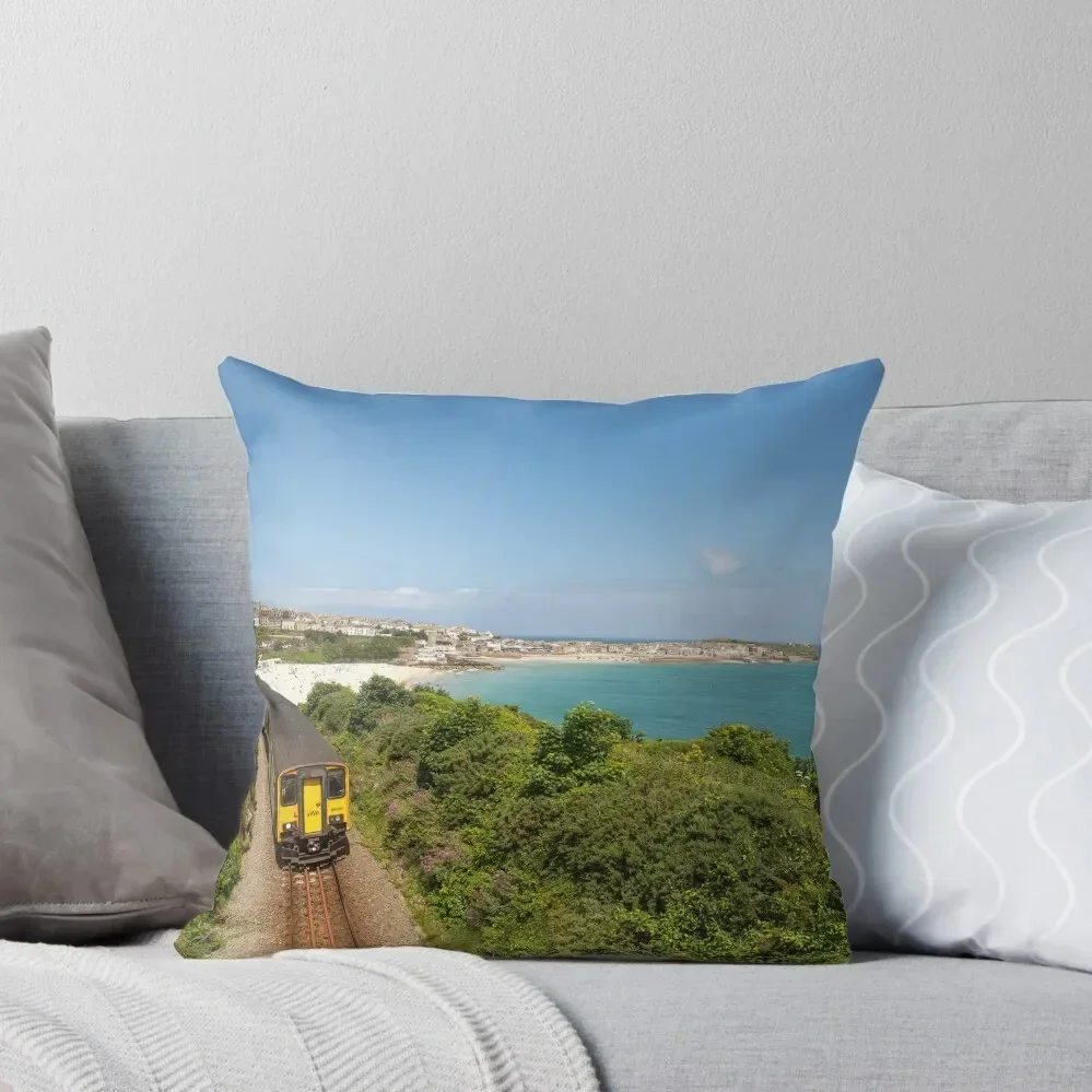 

St Ives Bay Railway Line Throw Pillow luxury sofa pillows Cushion Cover For Sofa pillow