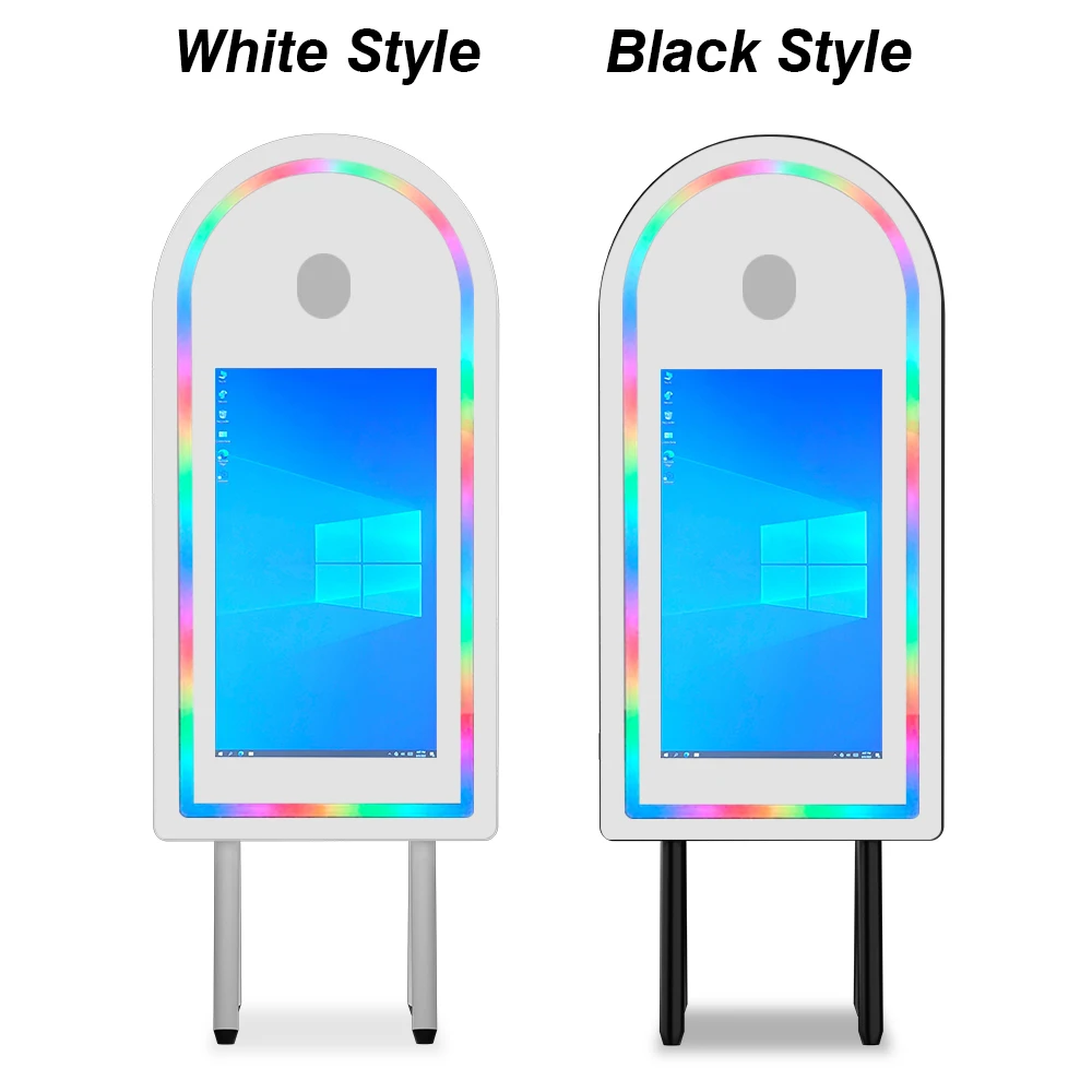 卸売 55インチ LCD タッチスクリーン ウェディングフォトブース セルフィーミラー 32インチタッチミラーと互換性あり 結婚式用