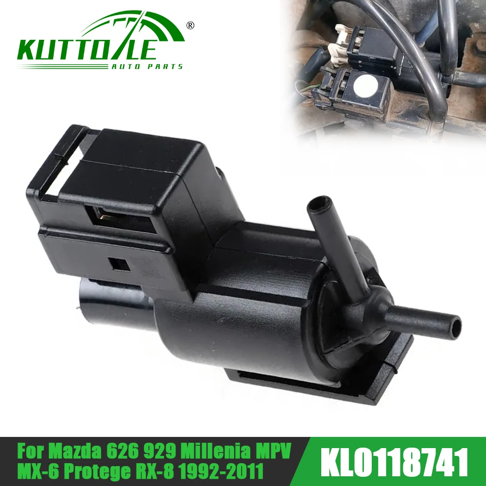 KL0118741 EGR VSV Exhaust Gas Vacuum Solenoid Valve K5t49090 K5T49091 For Mazda 626 929 Millenia MPV MX-6 Protege RX-8 1992-2011