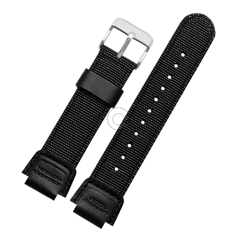 For Casio 3299 AE-1200 with Tool 1100 A158/159 Student Electronic Watch Durable Wear-Resistant Nylon Watch Strap 18mm Black