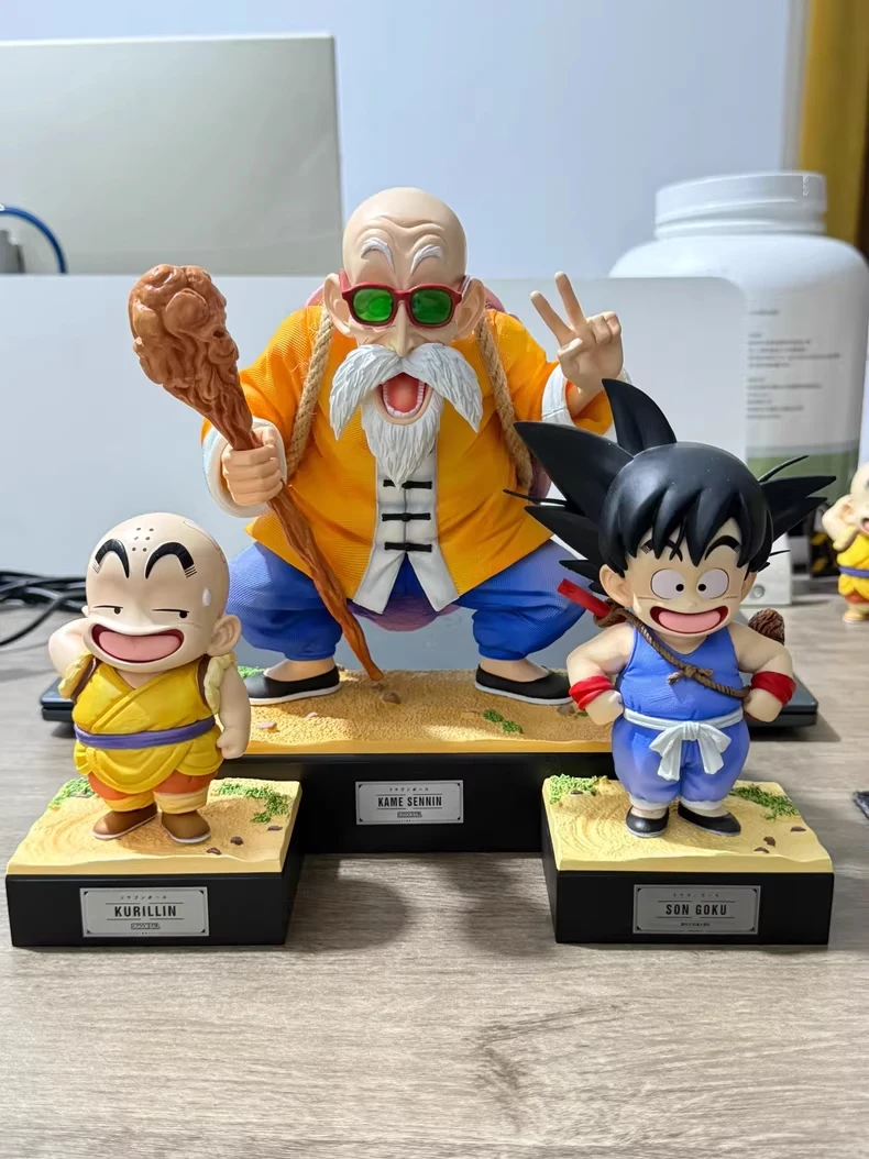 

Dragon Ball Z Jt Statue Kame Sennin Figure Master Roshi Umigam Krillin Goku Pvc Statue Action Figures Collection Model Toys Gift