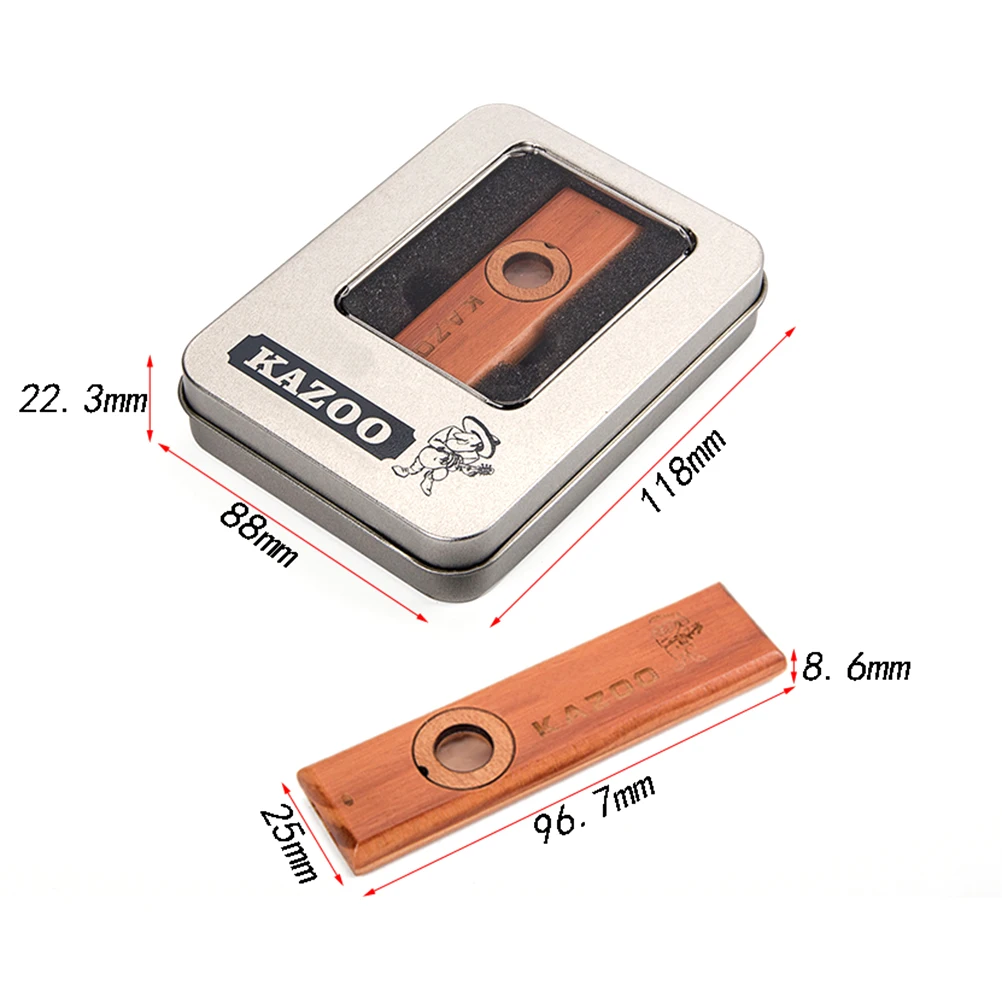 

Wooden Wooden Kids Easy Kazoo Metallic Kazoos Kazoo Bulk Kid to Play Classic Design 2 Membrane 1 Plug Replacement