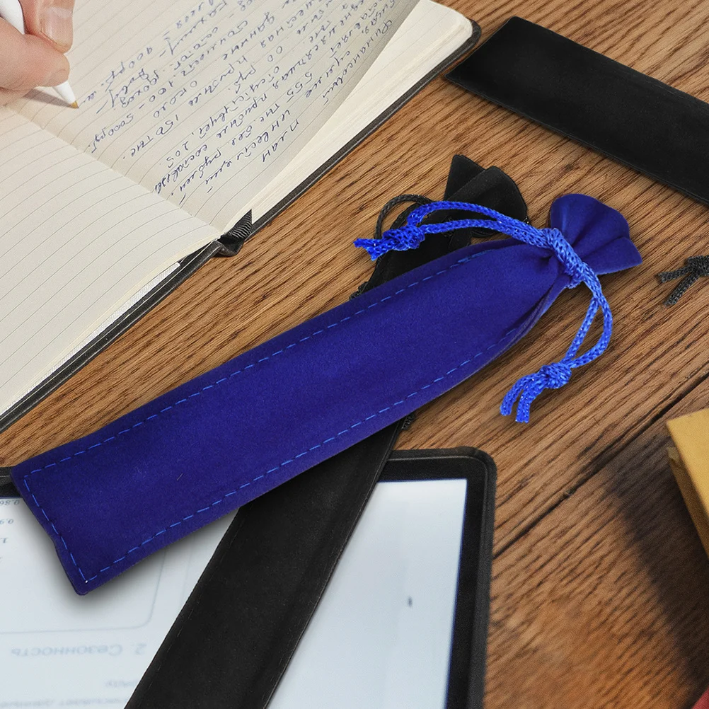 

15Pcs Pen Bags Anti-Wear Drawstring Scratch-Proof Pen Packaging Bags Portable Pencil Holder Gift Pouch Pencil Holder