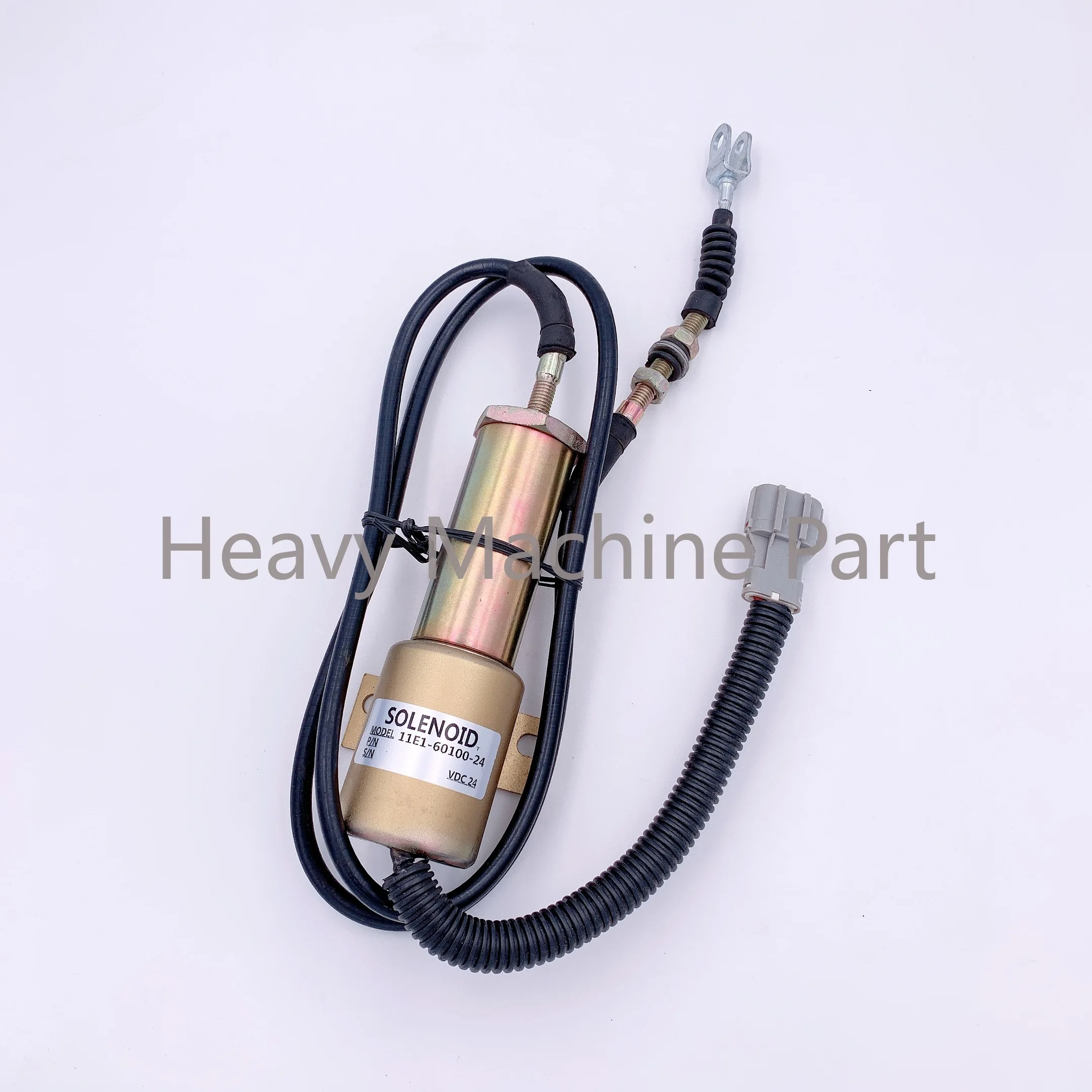 

High Quality Flameout Solenoid Valve 11E1-60100-24 for Excavator R210 R215-7 DH220-5