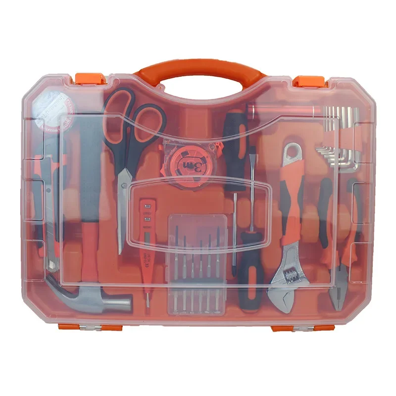 Portable Hand Tool Set Hardware Tool Household Plastic Storage Case Professional Motorcycle Auto Mechanical Repair Tools Sets