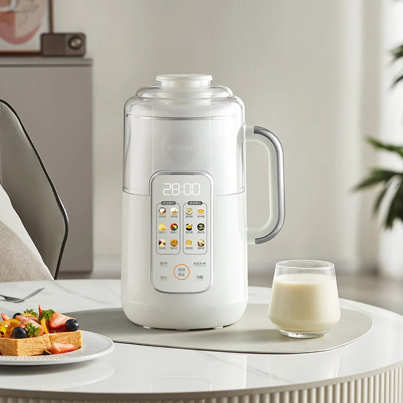 Machine à lait de soja, brise-mur, mélangeur alimentaire Intelligent automatique, presse-fruits autonettoyant à une touche, mélangeur de pâte de riz