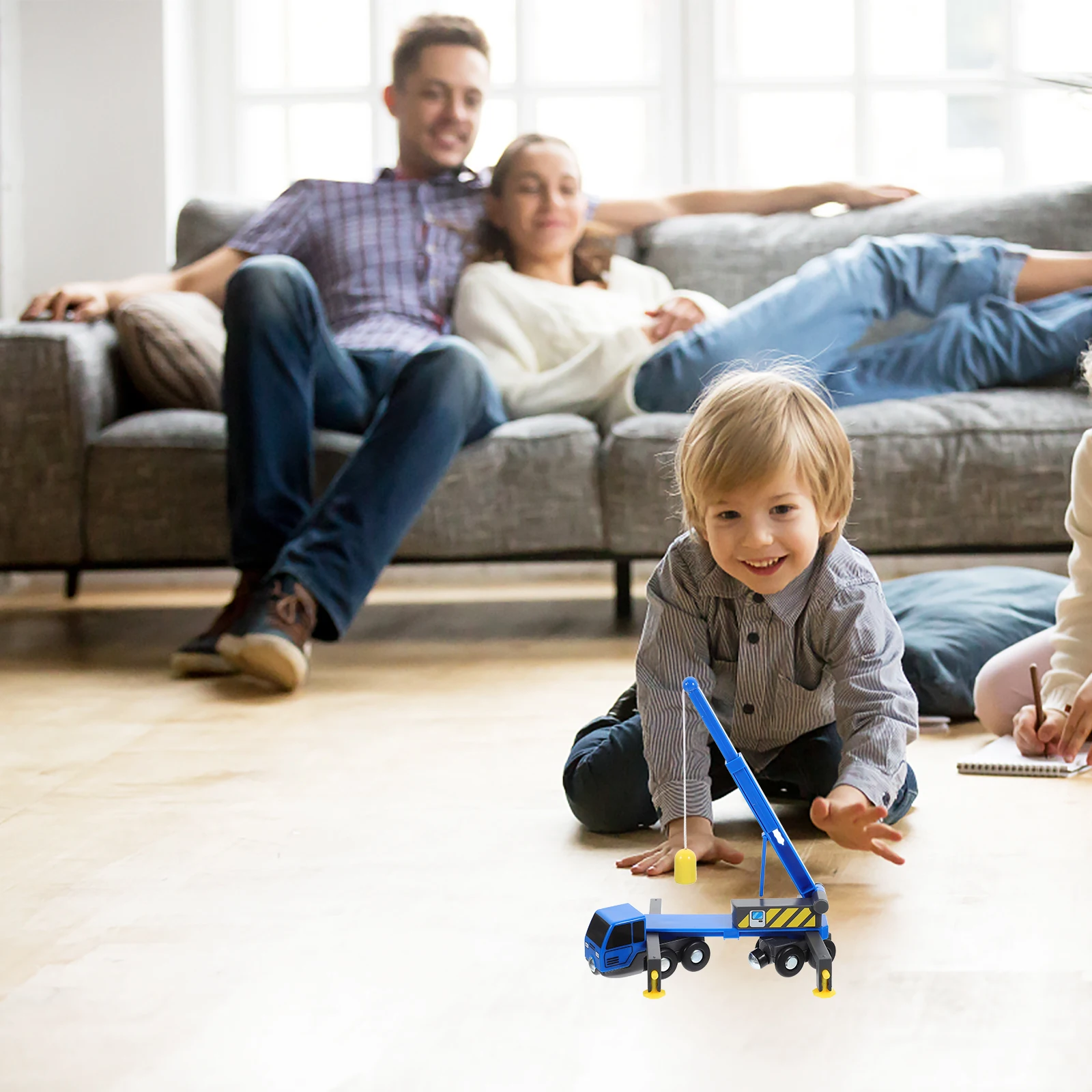 

Пластиковый кран-грузовик, детский инженерный автомобиль, телескопический подъемник, игрушка, имитация строительной машины, подарок для детей
