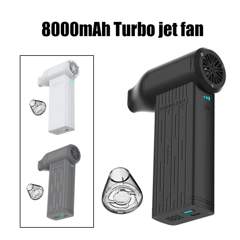 

Violent Blower Mini Turbo Jet Fan 130000RPM 52m/s Electric Blower Brushless Motor Handheld Duct Fan High-Performance Cyclone 송풍기