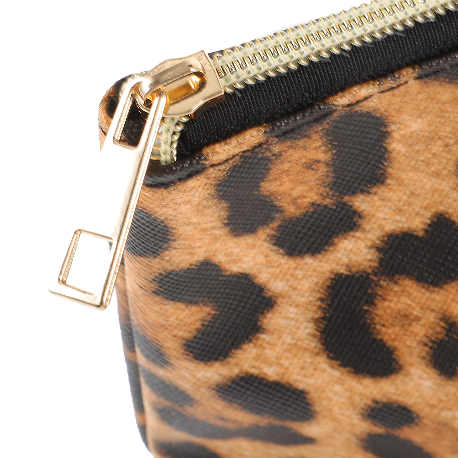 

Leopard Pattern Travel Makeup Bag Portable Organizer Zipper Toiletry Bag for Women Storage