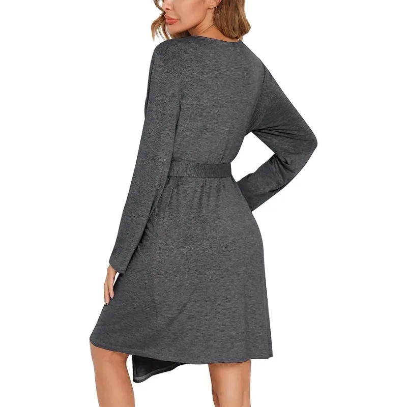Camisón de dos piezas para mujer, ropa de maternidad europea y americana, conjunto de otoño
