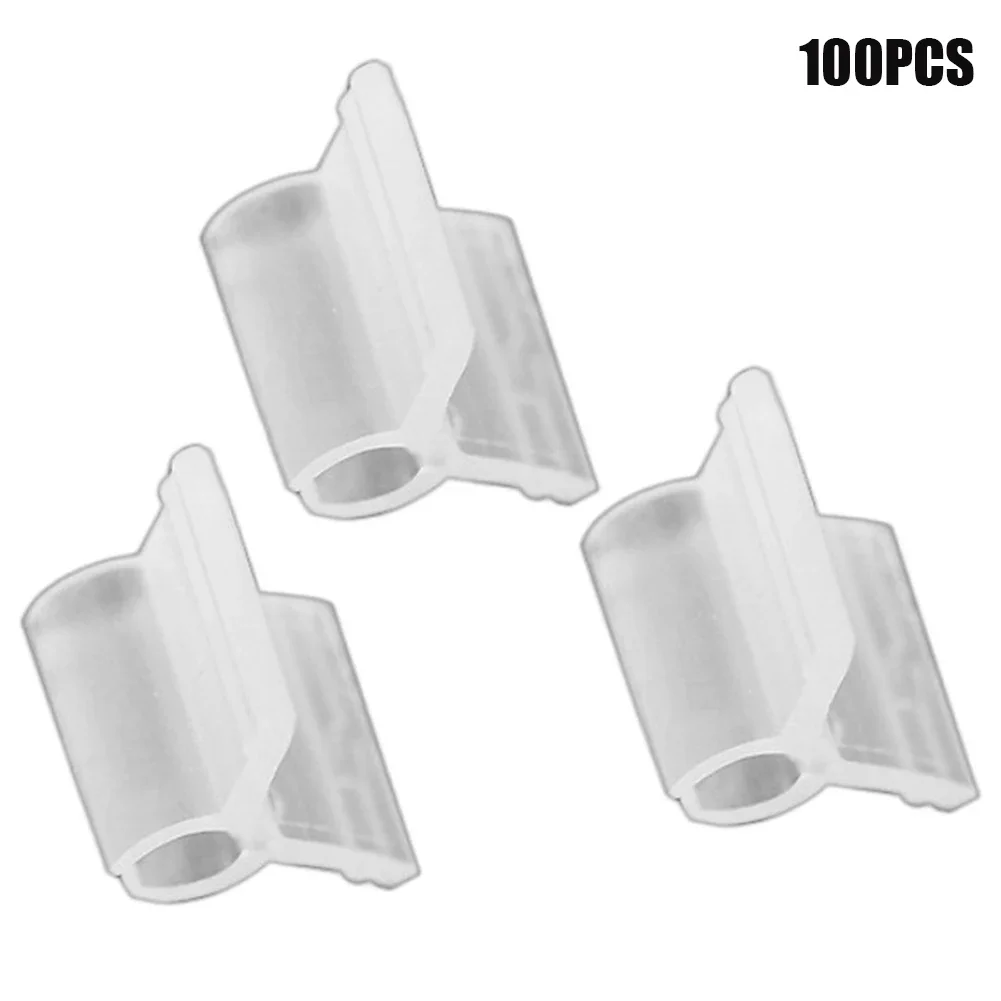 Garden Grafting Clips Plastic Plants Bundled Clamp Plant Grafting Fixing Tools 2mm-4.5mm Plant Grafting Clamp Outdoor