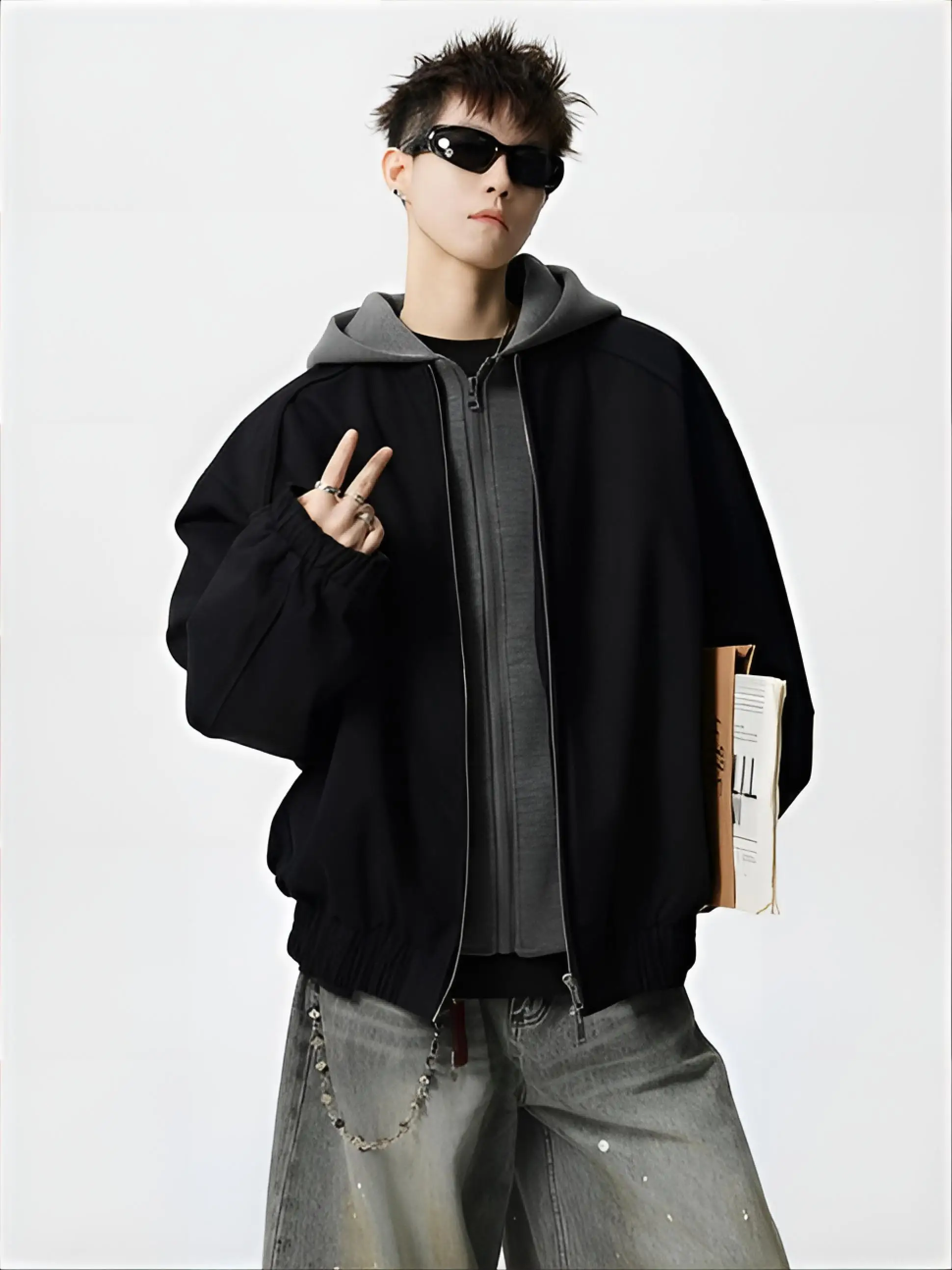 

Мужская зимняя утепленная куртка-пуховик с пуговицами, вощеная, в стиле милитари, с меховой отделкой, фиолетовая, дизайнерская, для кемпинга, летняя, модная