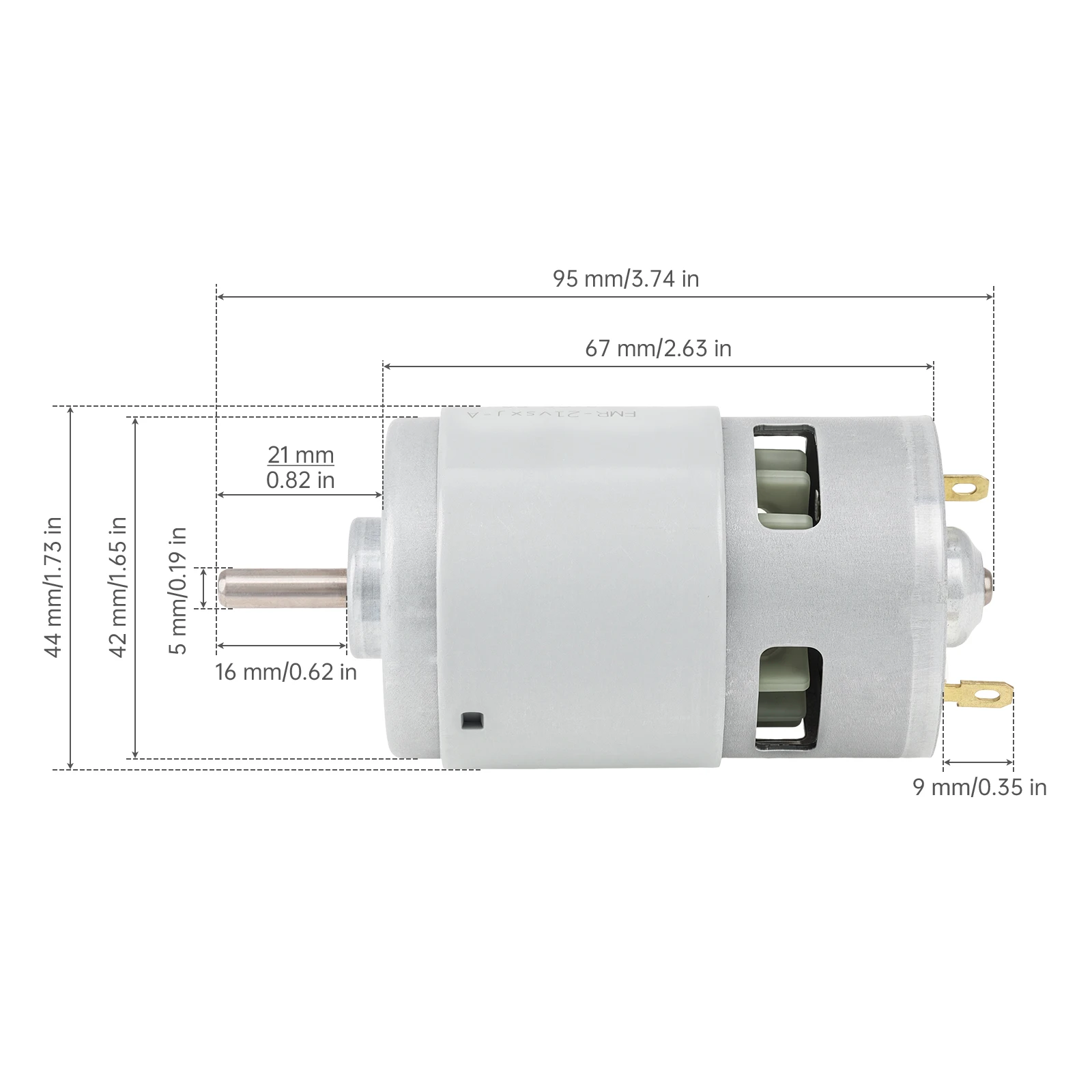 RS775 DC Motor 21V 25000RPM High Speed Replacement Mini Electric Motors for Electric Tools / DIY Project