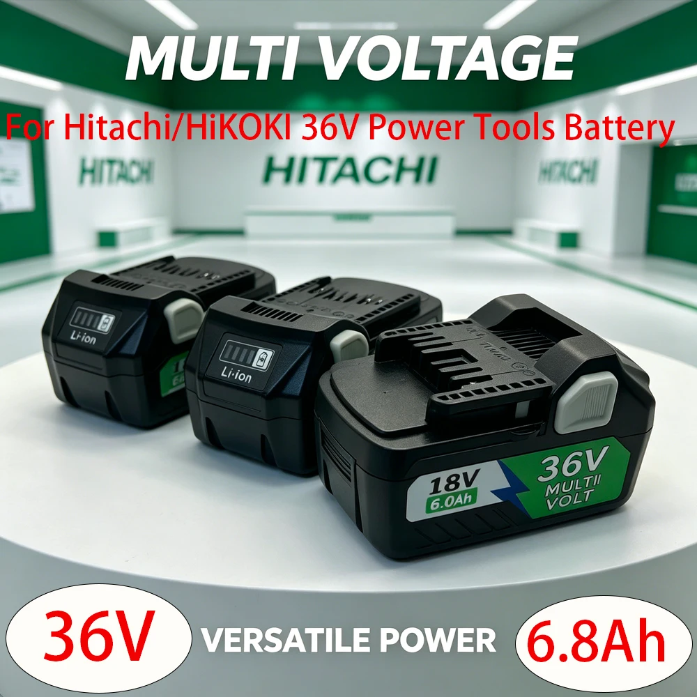 

New MultiVolt Li-ion Battery HiKOKI BSL1830 BCL1815 EBM1830 BSL1840 330139 DS18DBL Hitachi Metabo HPT 18V 36V BSL1850 BSL1860