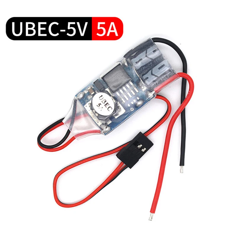 UBEC 3A /5A /7A /15A 5V BEC Lowest RF Noise BEC Full Shielding Antijamming Switching Regulator for RC Multicopter Drone Car Boat