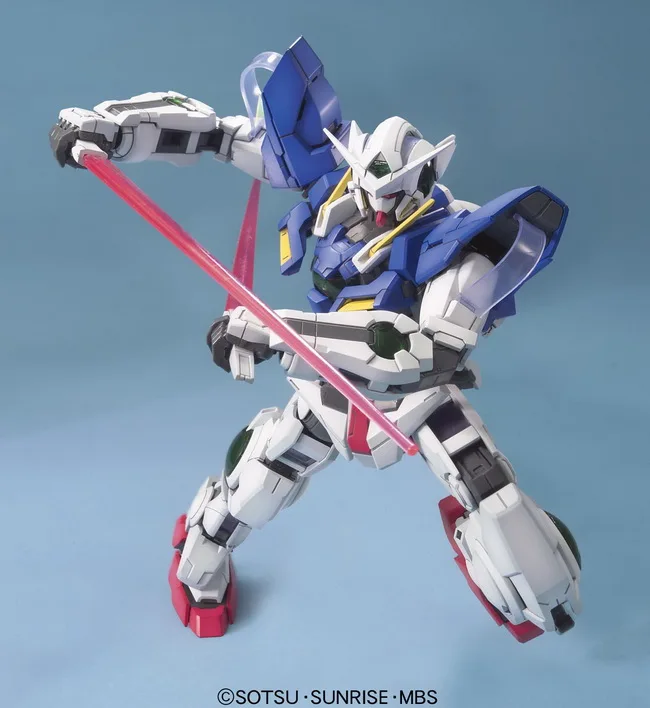 BANDAI 00 Gundam Exia MG 1/100 GN-001 Regular Version SEED Edition Standard Model Kit Assembly Strike Freedom Unicorn Original