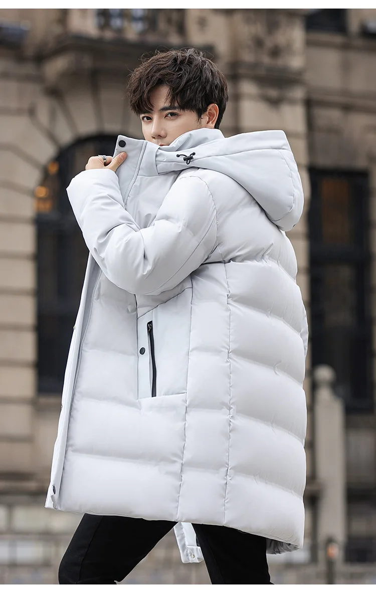 Canada New Style Men's Down Coats Parkas Hooded Winter Jacket Man White Goose Down Jacket Padded Puffer Jackets Padding HXY53211