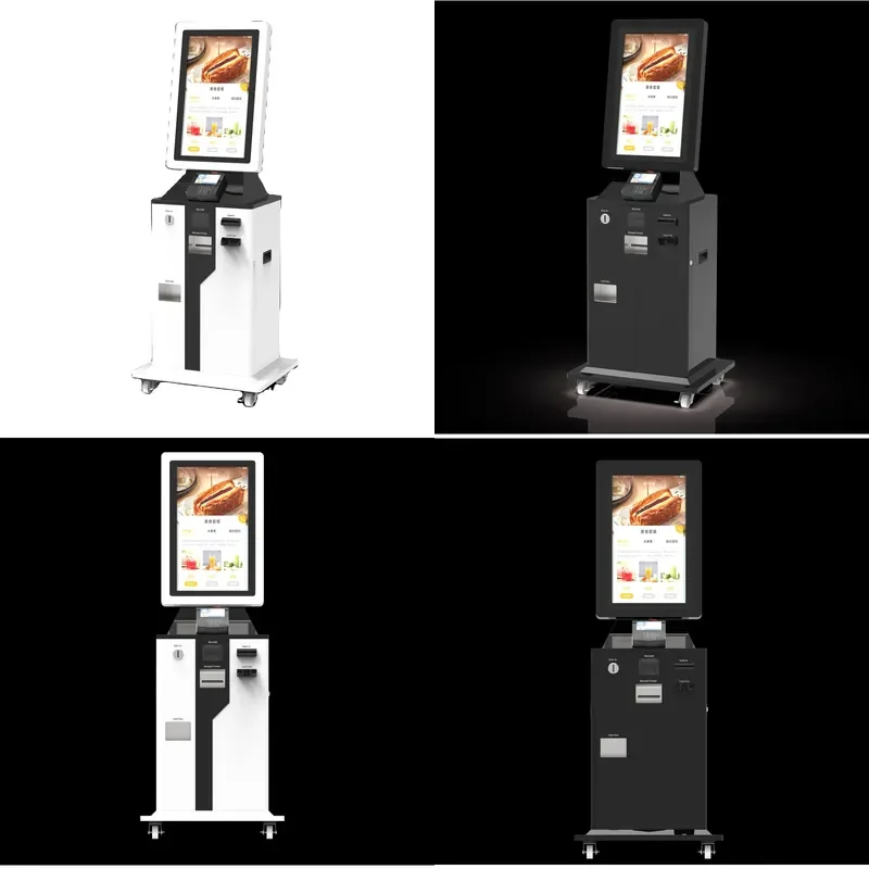 for Kiosk Manufacturer Retail Supermarket Self Checkout Kiosk With Note and Coin Recycler Payment Kiosks POS System