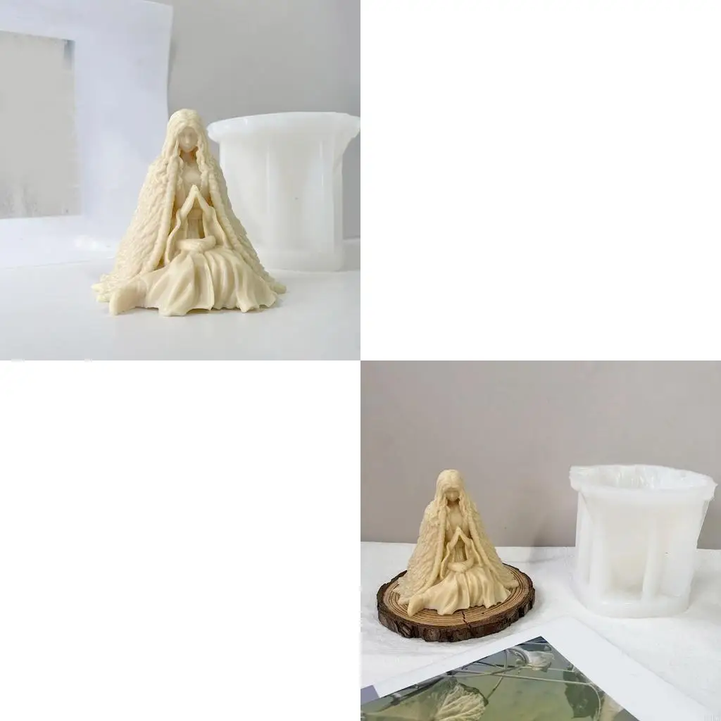 

Хэллоуин Ведьма Силиконовая форма для изготовления свечей Штукатурка Декор Хэллоуина