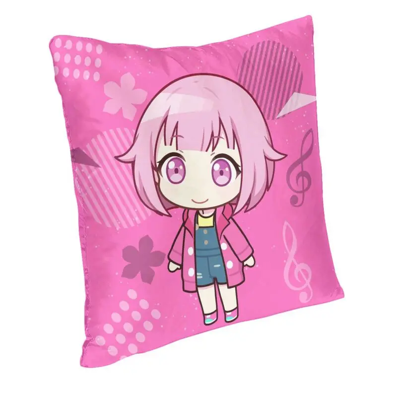 Manga Anime Otori Emu Chibi Pillow Case Bedroom Decoration Nordic Outdoor Cushions Square Pillowcase