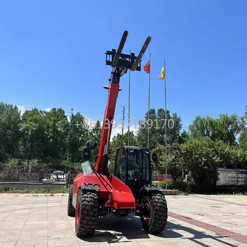 Mini Telehandler Telescopic Handler Forklift Loader with 6.3Meters Height