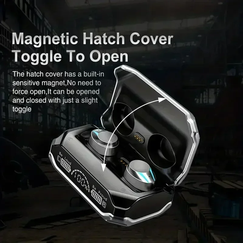 

M41 TWS Earbuds Sport Wireless Bluetooth Headset V5.3 Noise Reduction Waterproof Headphones Earphones Touch Control Sound Stereo
