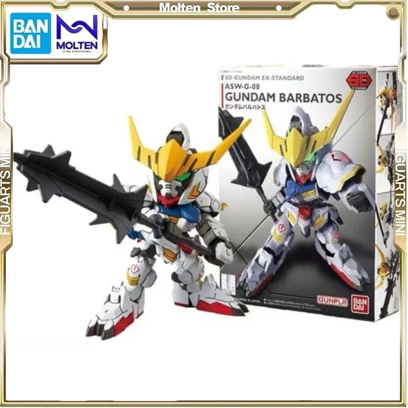

Подлинная сборная модель BANDAI SDEX 010 Gundam Barbatos, модели BB Warrior Q-версия, детские игрушки, коллекционные украшения