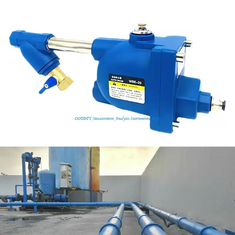 367D Heavy Duty Automatic Water Drain Valves 680kgh Capacity For Air Tool