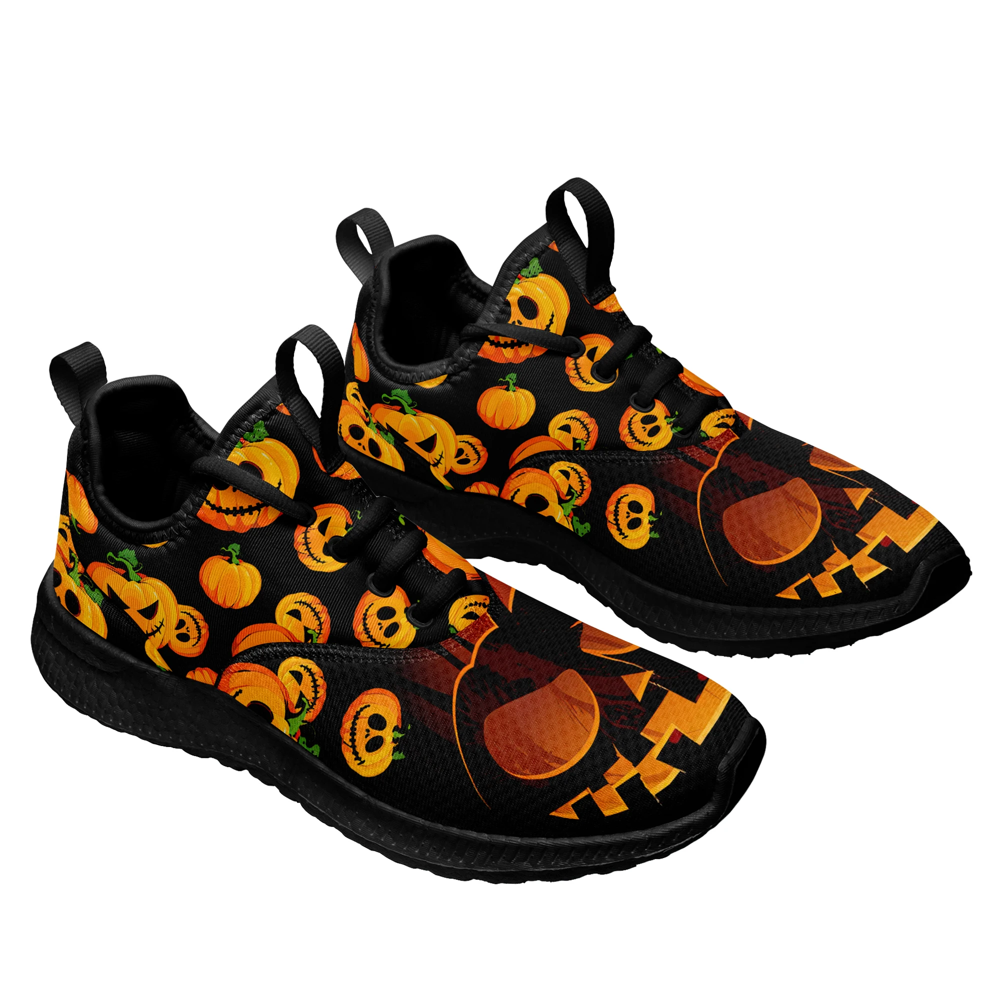 Dropshipping Print On Demand Casual Shoes Custom Shoes Halloween Design Free Shipping