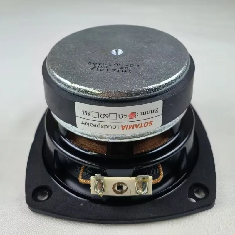 

SOTAMIA 1 шт. 4-дюймовый сабвуфер аудио 4 Ом 30 Вт стекловолокно водонепроницаемый мощный громкоговоритель домашняя музыка аудиофильский Bluetooth динамик